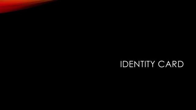 Identity Card