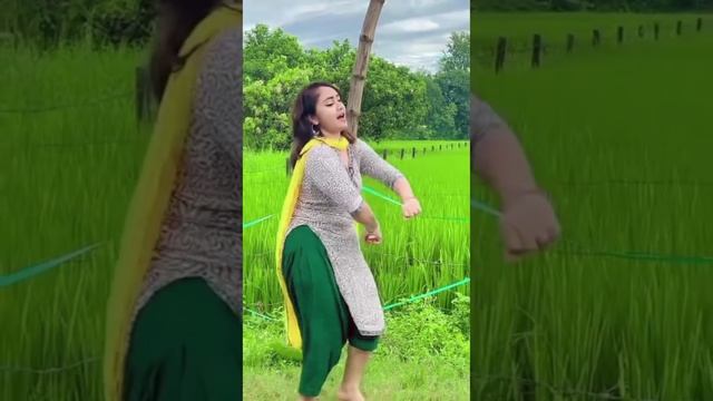 Indian Young Girl Hot Dance At Home