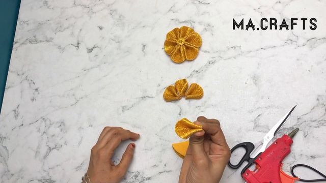 Make A beautiful flower for decoration from & foamsheets ideas crafts DIY  flower