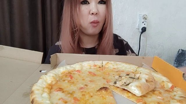 МУКБАН/ПИЦЦА 🍕 Маргарита и 4 сезона