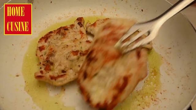 Home Cusine - Пиле в марсала сос, бекон и сметана