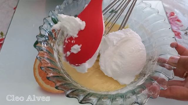 Bolo de tapioca de 3 ingredientes fácil rápido pronto em minutos