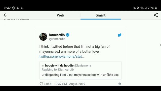 Cardi B's Ketchup Rule Is Dividing Fans