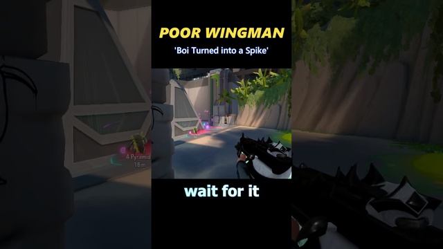 SAD WINGMAN NOISES #valorant  #shorts