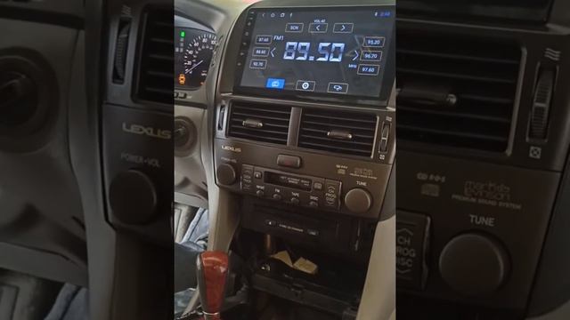 Lexus is 430 Android screen installation