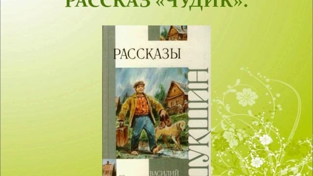 Чудик. рассказ Василия Шукшина. Краткий пересказ.