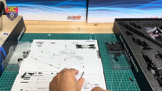 1/10 Rc car | Land Cruiser LC70 Killerbody  Boom Racing BRX01 Unboxing & Build & Test RUN