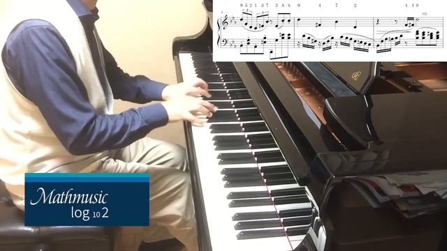 Mathmusic log_10(2) by Fumihiro Sei