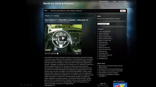 Mazda Car Deals | Blog with reviews and deals for the Mazda Fans