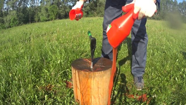 EXPERIMENT: AXE vs FOOD - Energy Drink, Ketchup, canned Peas, canned Corn, Coca-Cola and more test