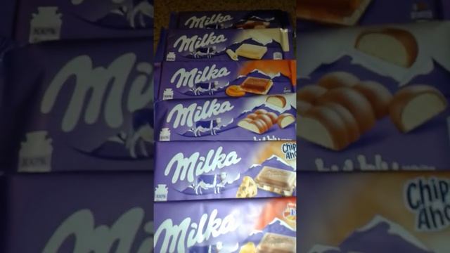 Milka Assorted Chocolate #shorts