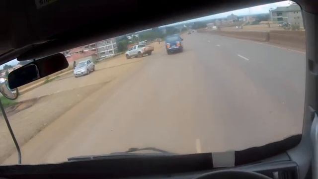 POV truck driving Isuzu frr90 Gitaru to Regen