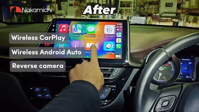 Nakamichi 10” Pure Fit Solutions for Toyota CHR 2016+