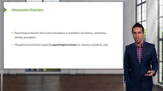 08. Mood, Dissociative and Personality Disorders – Psychological Disorders (PSY)