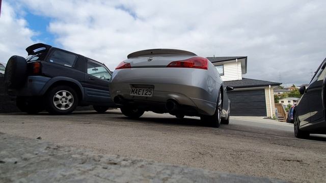 Infiniti G37 nissan 370gt fujitsubo exhaust