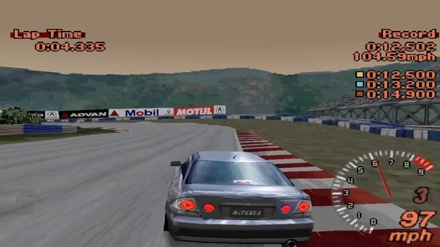 [🏁 GRAN TURISMO 2]  TOYOTA ALTEZZA RS200 '98 [A-LICENSE TEST] A-6 🏆