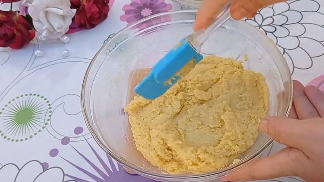 The famous fondant cookies, good and easy with few ingredients, easy cookies, #asmr