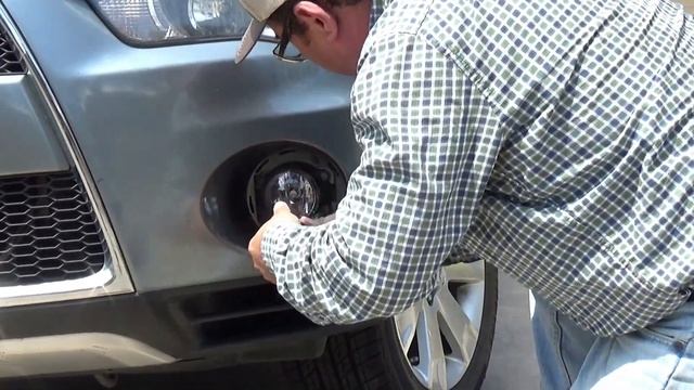 Unboxing y cambio de faros de niebla Mitsubishi Outlander 2013