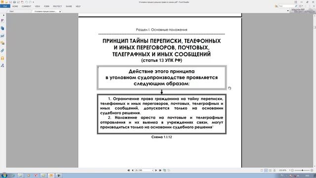 Принципы уголовного судопроизводства