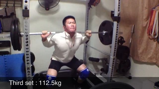 My Workout Video Log 070313: Squat 140kg x 5