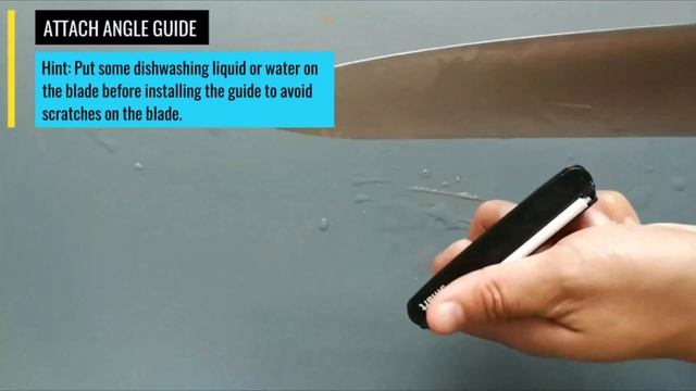 Sharp Pebble 1000/6000 Dual Grit Sharpening Stone with Angle Guide