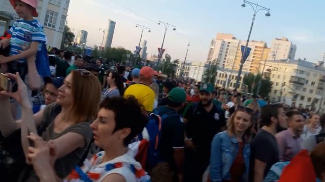 Екатеринбург. #FIFA 2018 Мексика в  Екатеринбурге