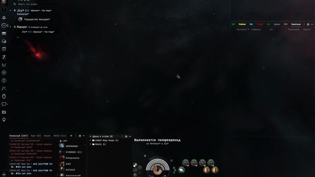 EVE Online - Overview panel glitch