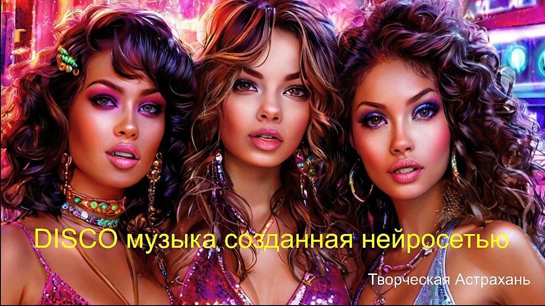 DISCO.Музыка созданная нейросетью