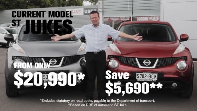 Grand Nissan Juke & Pathfinder Specials 15 second