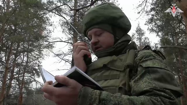 Боевая работа расчета «Гиацинт-Б» группирвоки войск «Днепр»