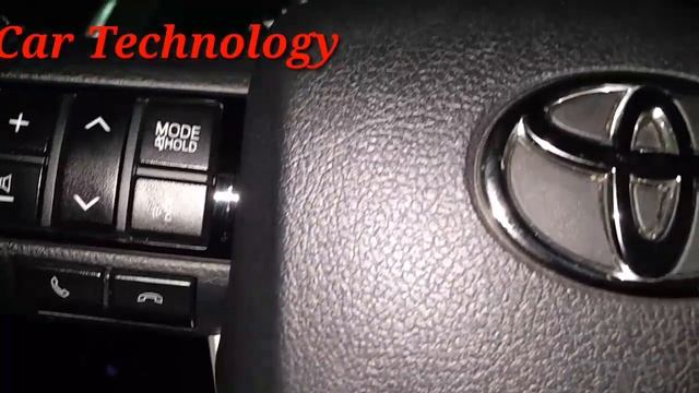 How to use button on steering wheel Toyota Fortuner 2017-18-19 Speak Khmer,