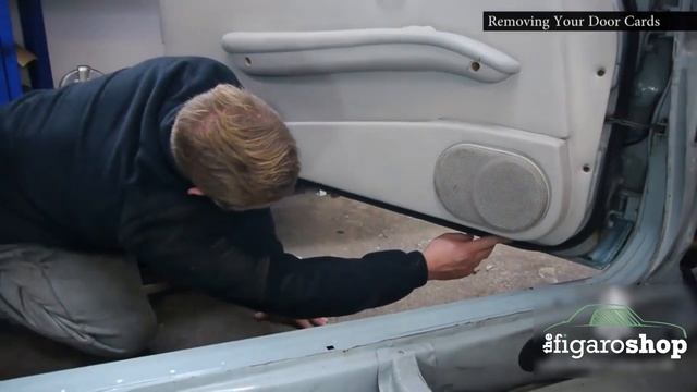 How to Remove a Nissan Figaro Door Card