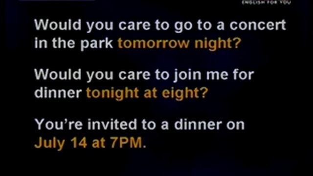 22 - Would you like to go...