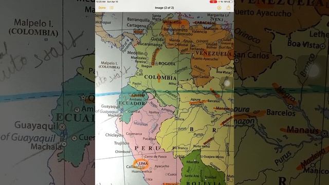 Does Equator touch Peru country Upsc | uppsc | World map mppsc | equator touch Peru or not  | short