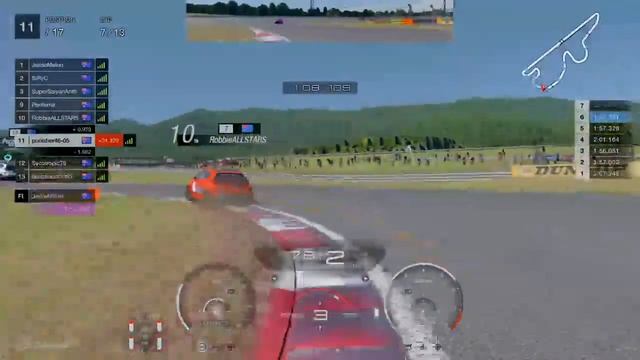 Toyota series, what a fight