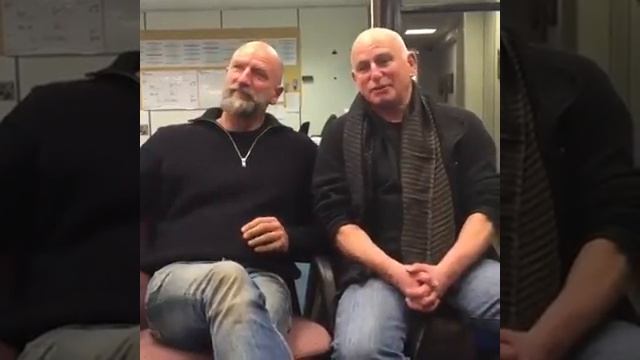 Watch Gary Lewis and Graham McTavish LIVE from the Outlander set!