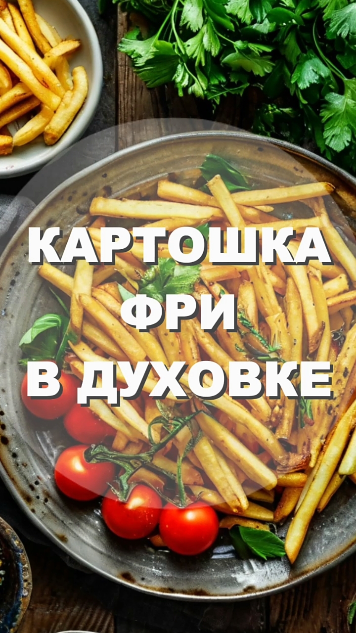 Картошка фри в духовке