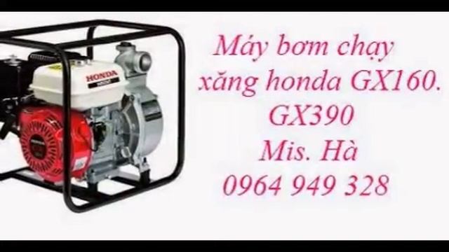 Máy bơm nước -MAI HÀ-0964.949.328-chạy xăng lắp động cơ (máy bơm chạy xăng Honda wp30ax,wp80,wp20))
