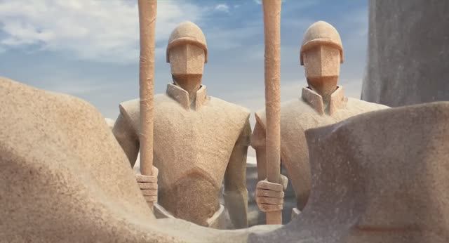 CGI Animated Short Film HD Chateau de Sable Sand Castle  by ESMA  CGMeetup