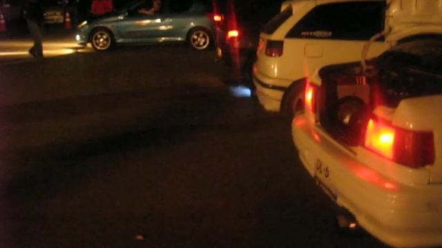 toyota tercel tirando fuego en expo tuning industrial