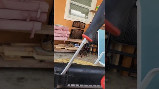 How to remove ac condenser (easy way) 2013 Mitsubishi Lancer ES
