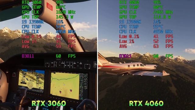 RTX 4060 vs RTX 3060 | Test in Games | 4K, 2K, 1080p Benchmark