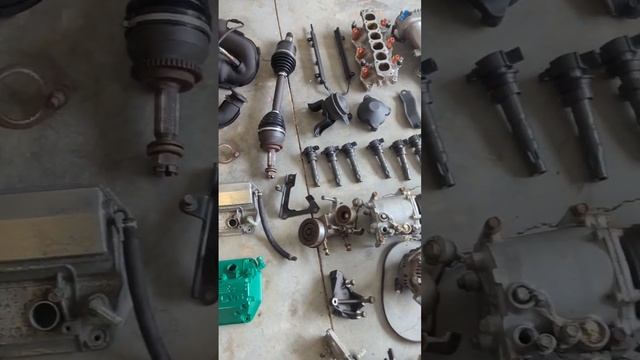 Ready for assembly -- 6G75 #mitsubishi #eclipse