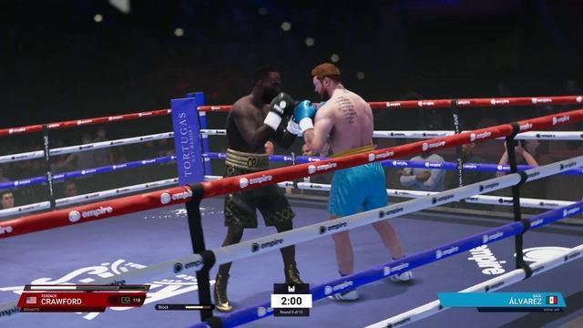 STOPPING A SPAMMER-Undisputed Boxing Gameplay Online--Terence Crawford Vs Canelo Álvarez