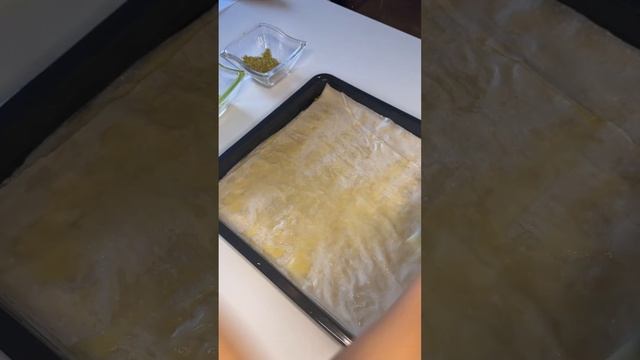 Турецкая пахлава с фисташками ( baklava) рецепт в комментарии