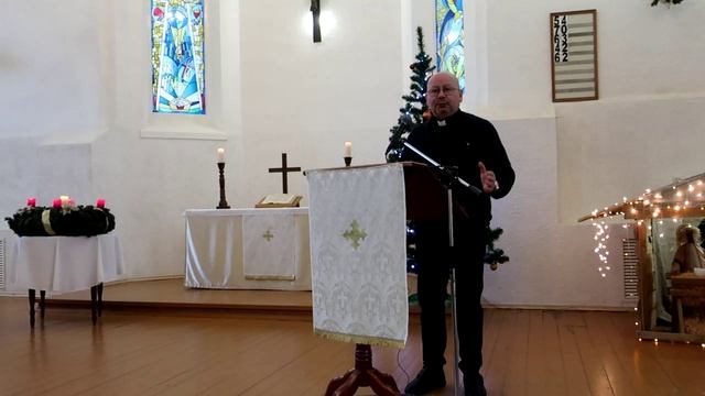 Проповедь в первое воскресенье после Богоявления (12.01.2025), пастор доктор Антон Тихомиров