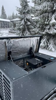 Если в поселке есть проблемы с отключением электричества, отличный вариант - газовый генератор