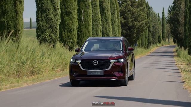 2025 Mazda CX-80 | Artisan Red | Driving Dynamics Footage !