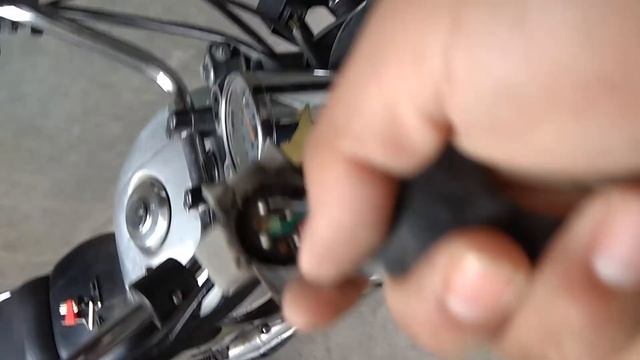 Cambiar switch de encendido moto Italika RC 150