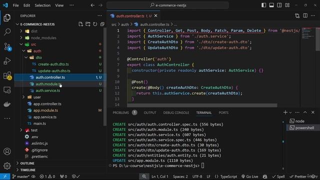 46 - Create auth module